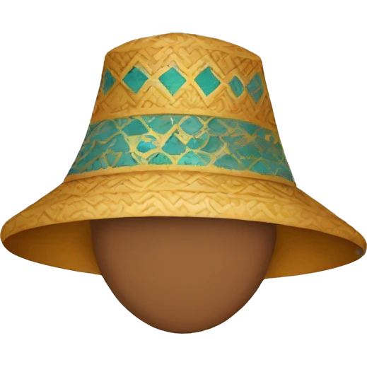 Moroccan hat emoji