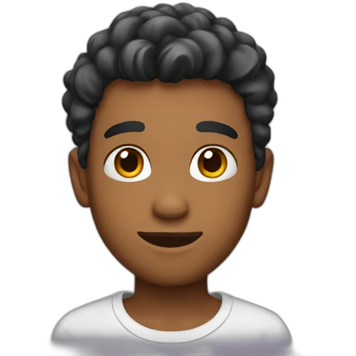 Handsome boy emoji