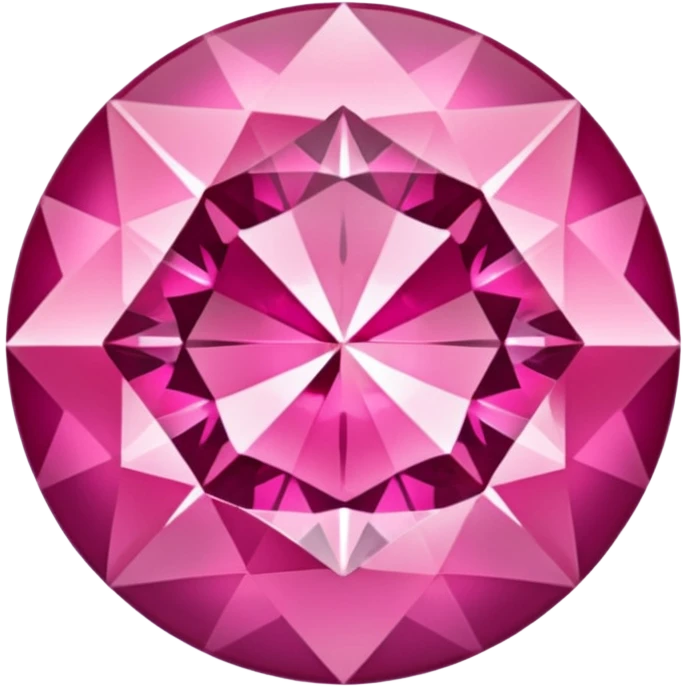 pink diamond simple emoji