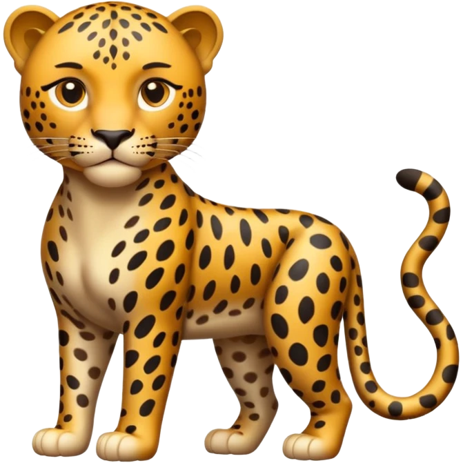 Leopard’s Body in reality emoji