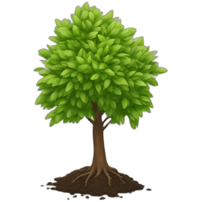 new tree sprouting in brooklyn emoji