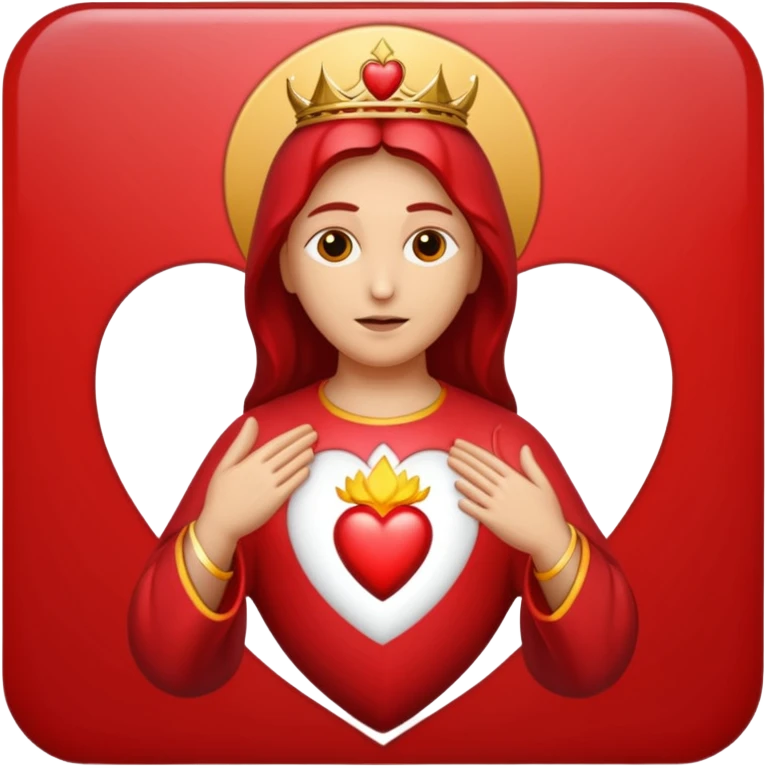 Sacred heart emoji