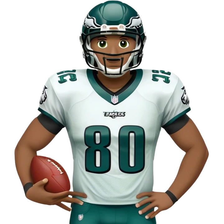Philadelphia Eagles jersey emoji