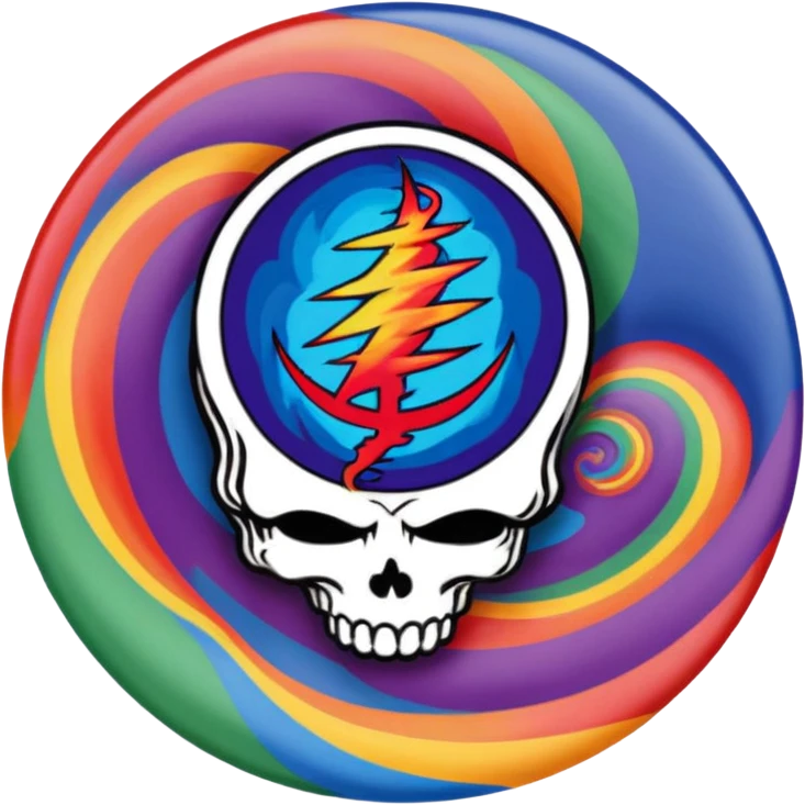 Grateful dead  emoji