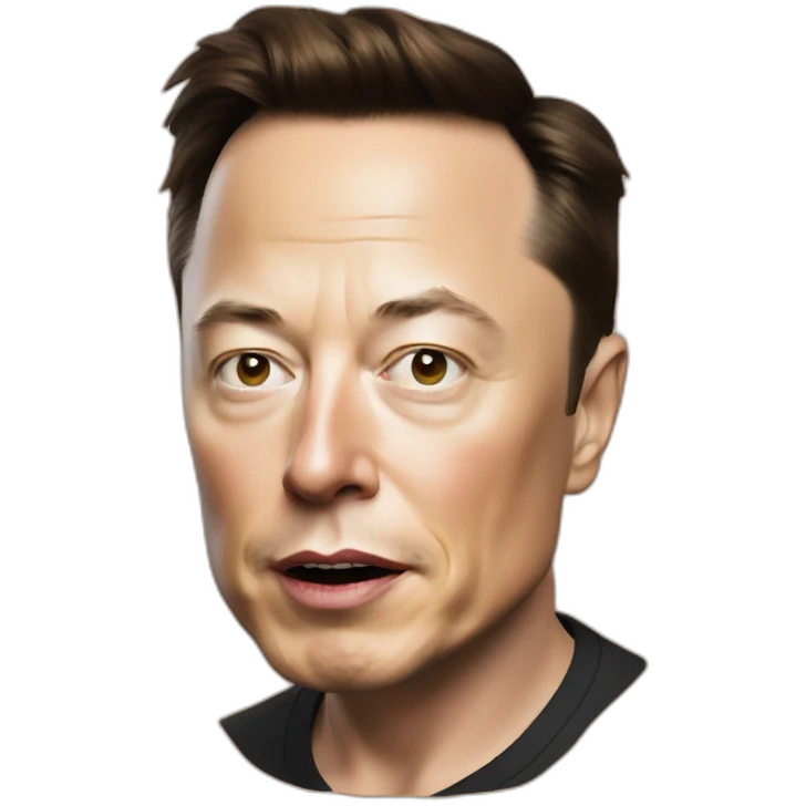 elon musk qui a la tête qui explose emoji