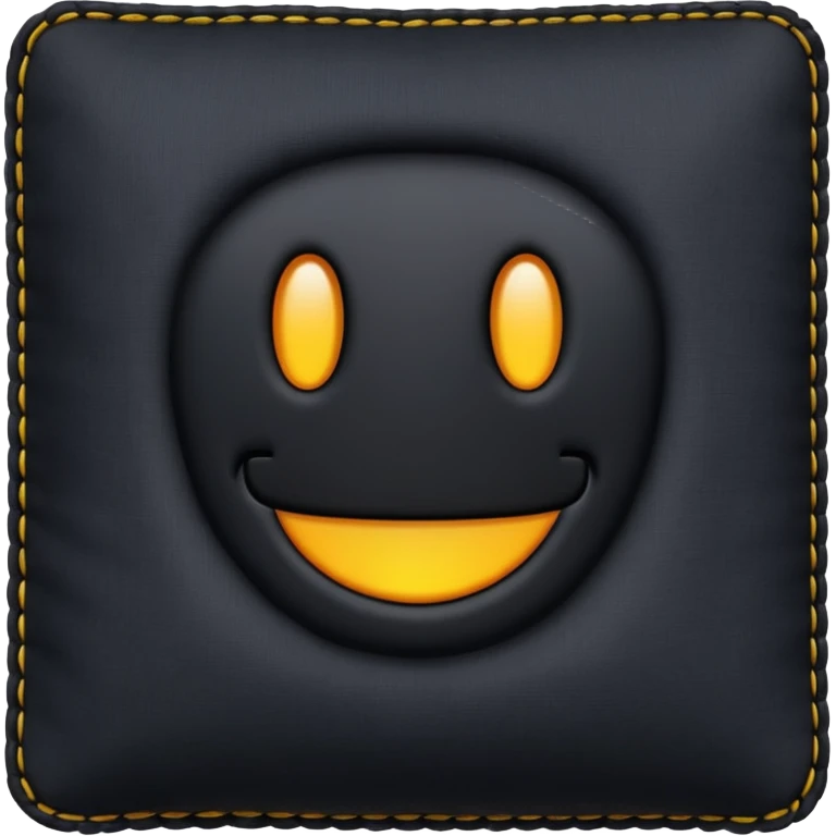 Text emerge from fabric  emoji