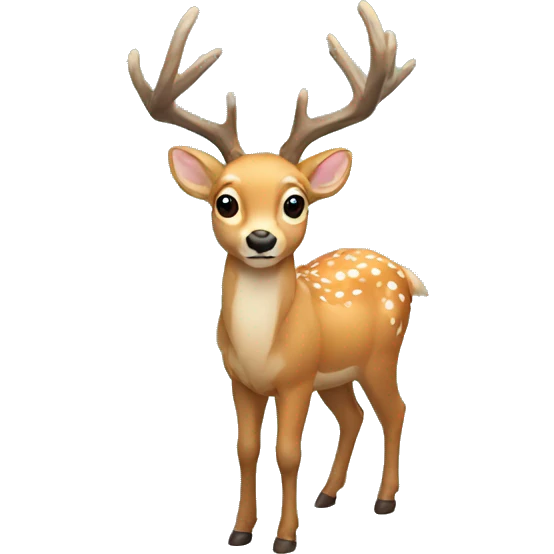 Deer emoji