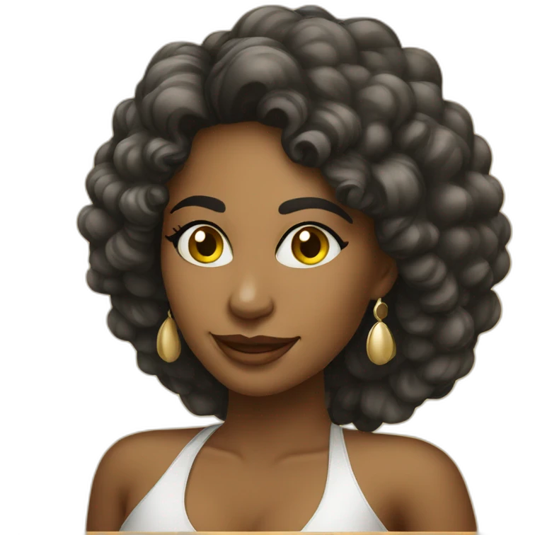 Performer woman brazilian emoji