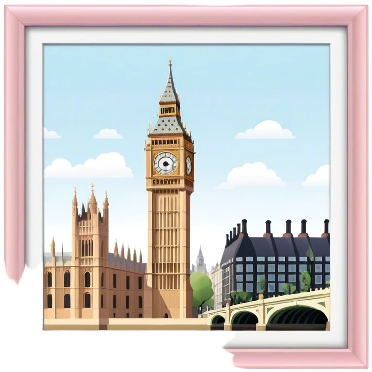 
pastel bigben emoji