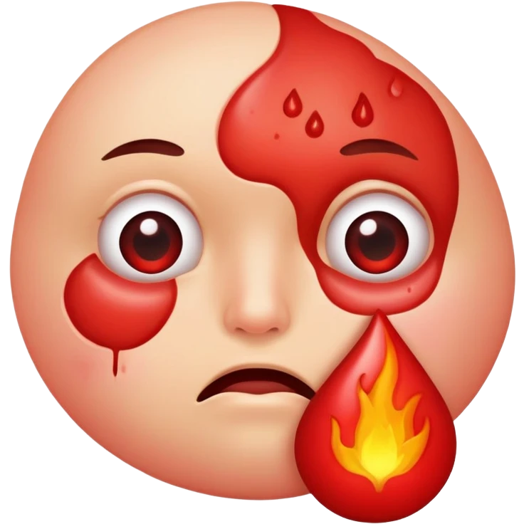 Pimple emoji