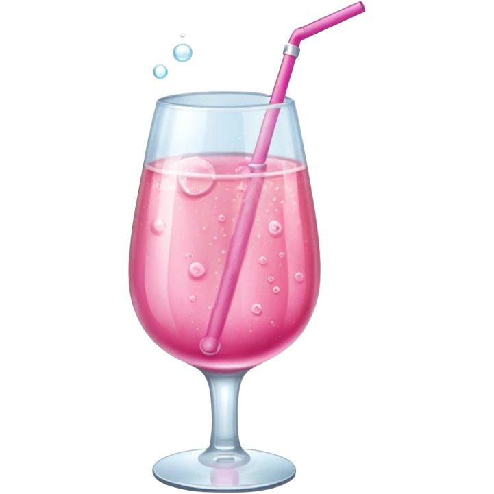 pink drinks emoji