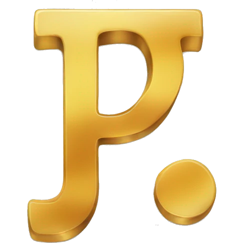 coin with letter j emoji