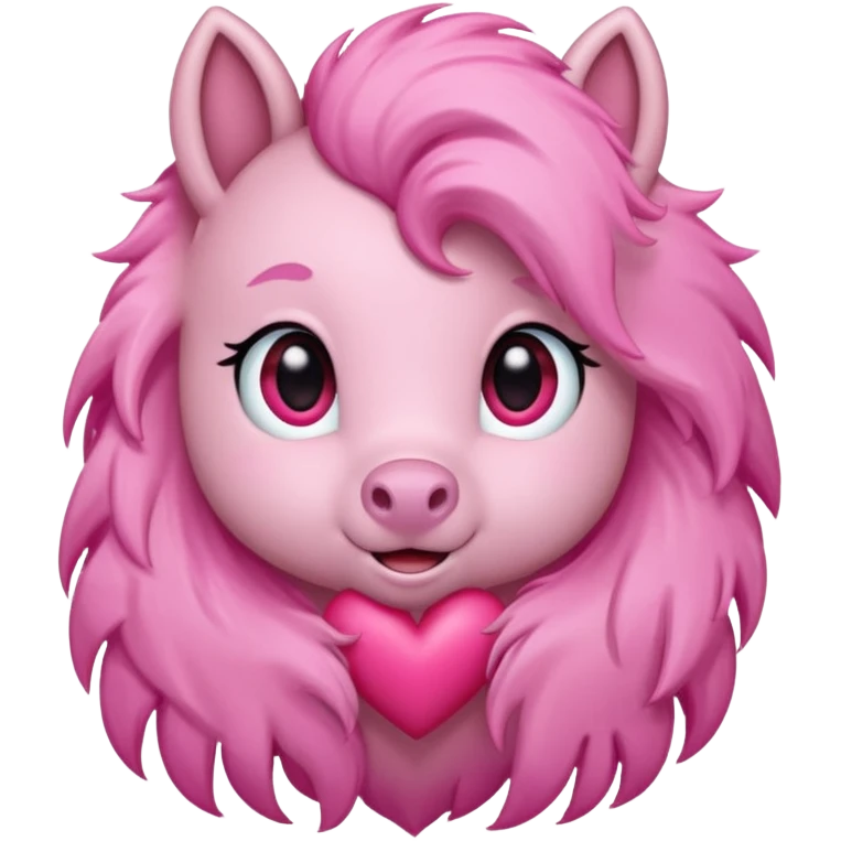 pony in love emoji