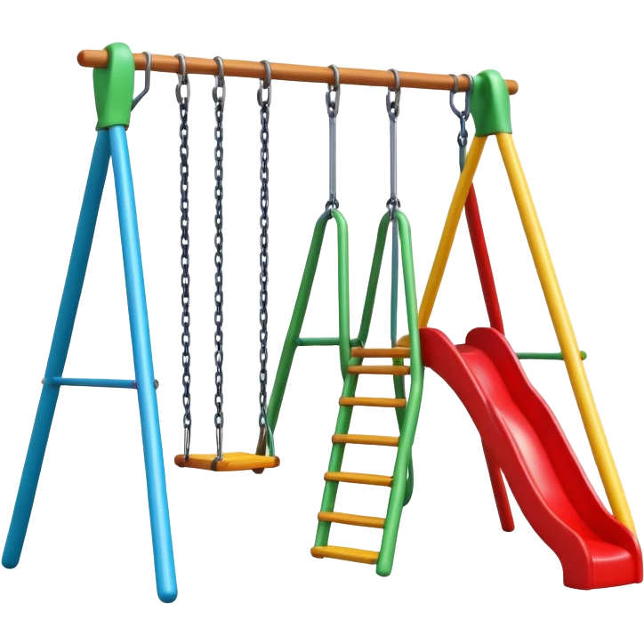swing set at the playground emoji