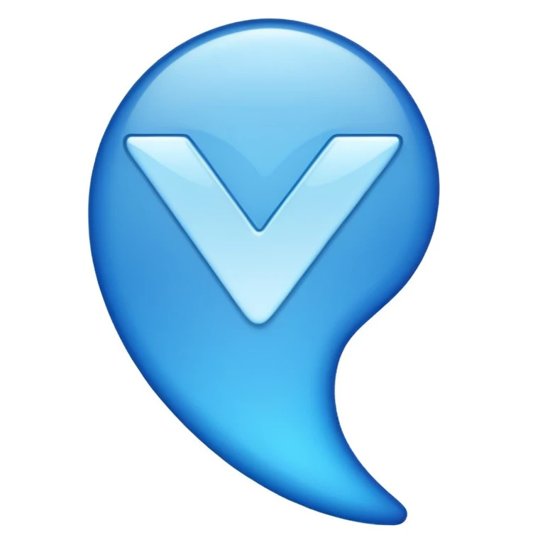 Verified blue tick emoji  emoji