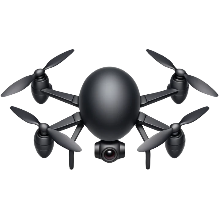 spy mini camera drone object icon, insect-like tiny drone, camera eye lens, small wings or micro rotors, stealth black design, 3D cartoon, mobile game icon style, centered, clean background, no text, no watermark
  emoji