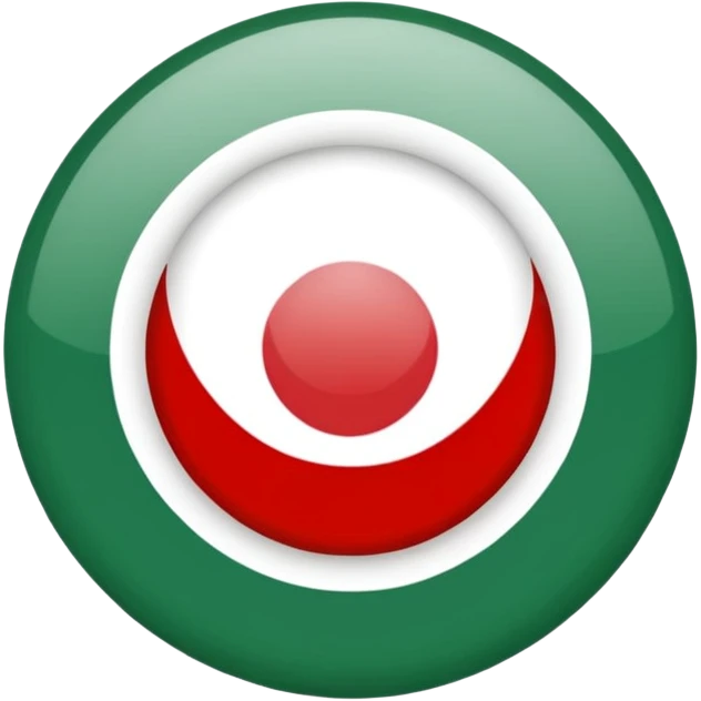 circle iranian flag emoji