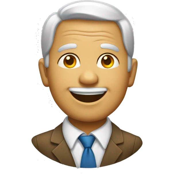 Menino co. Sorriso é ouro emoji