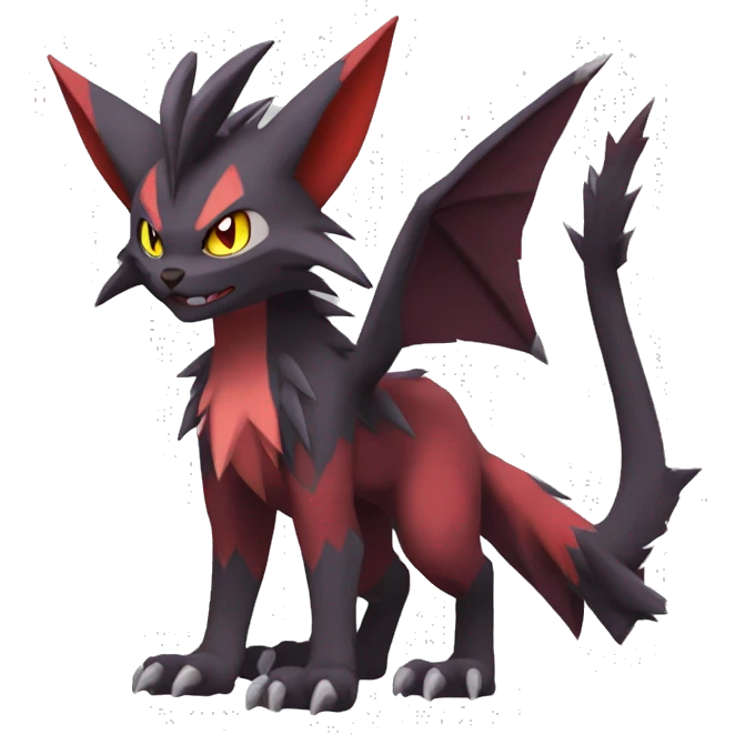 Noivern-Torracat-Zoroark full body emoji
