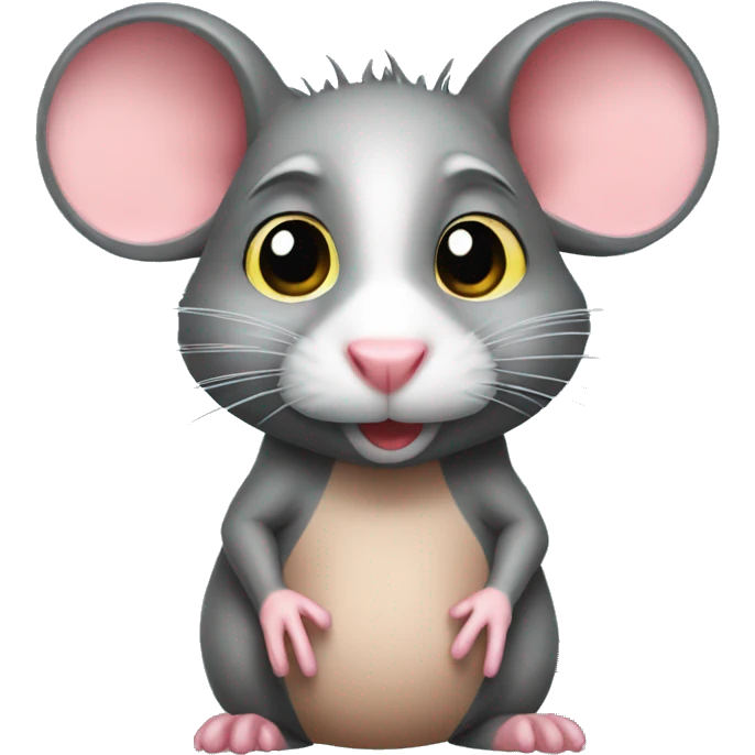 rat with a bikini emoji