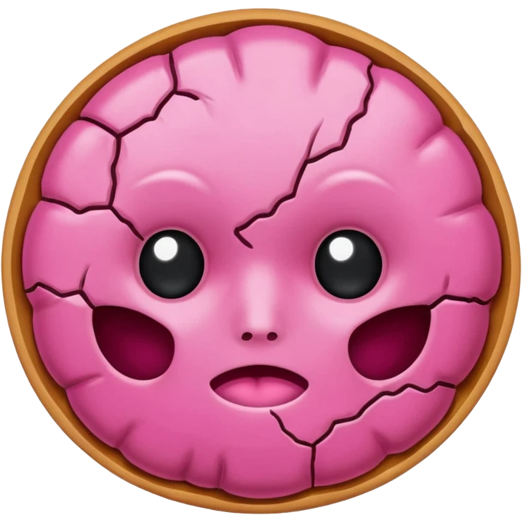 pink cellular dead skin without face emoji