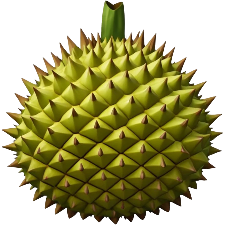 Black thorn durian emoji