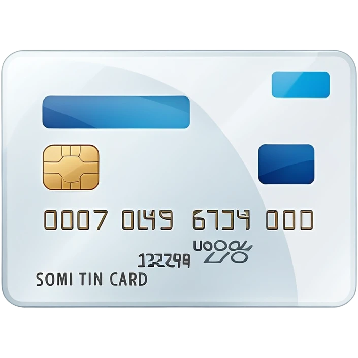 Pay credit card emoji
