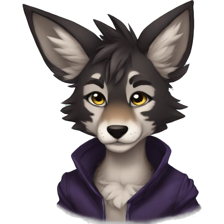 Edgy sharp anthro furry by Falvie, LiLaiRa, AngieWolf emoji
