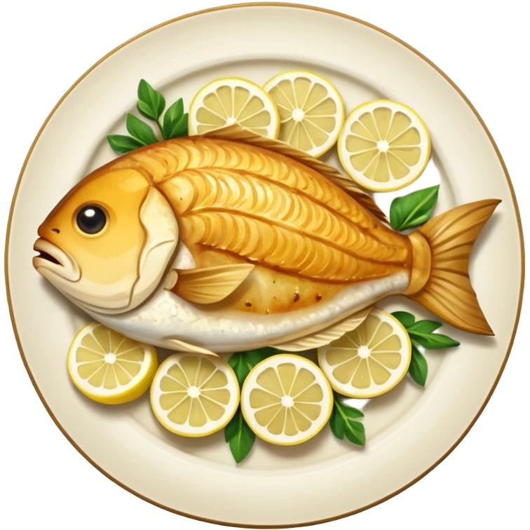 fish dinner emoji
