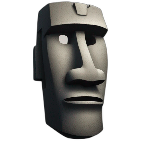 Moai emoji