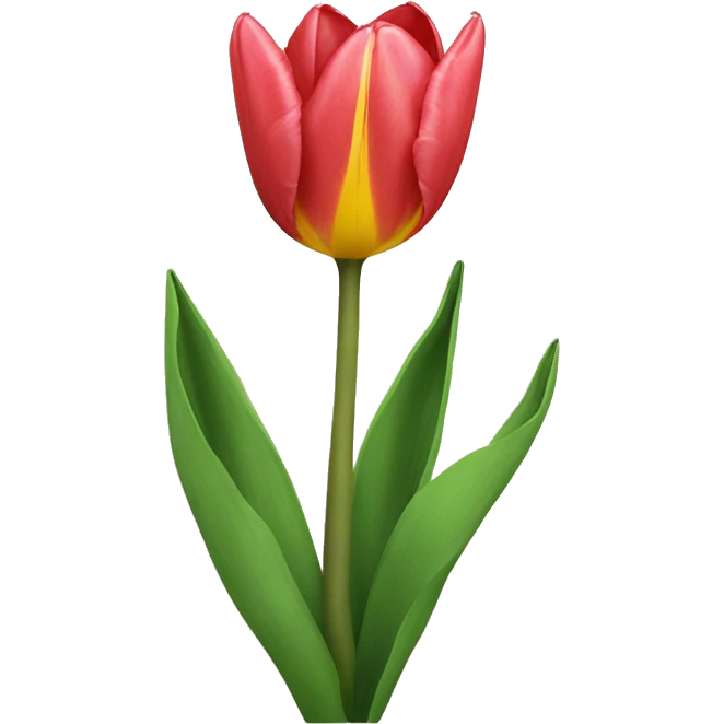 Tulips emoji