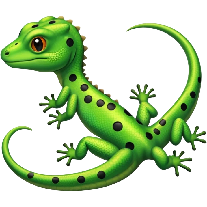 LIZARD which has some large dots on its back. looks like the one on the Hands on Machine learning with scikit learn&tensorflow book emoji