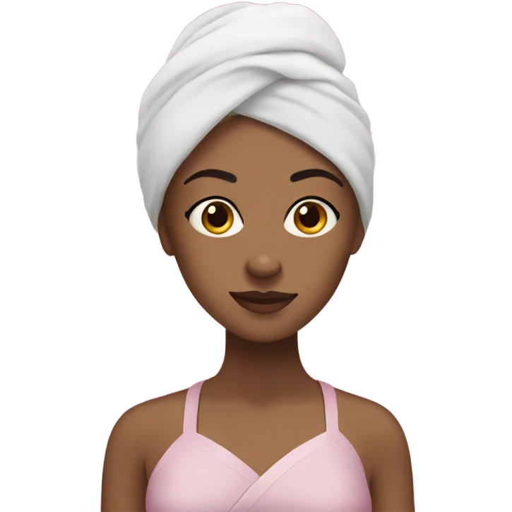 Dasia at the spa emoji