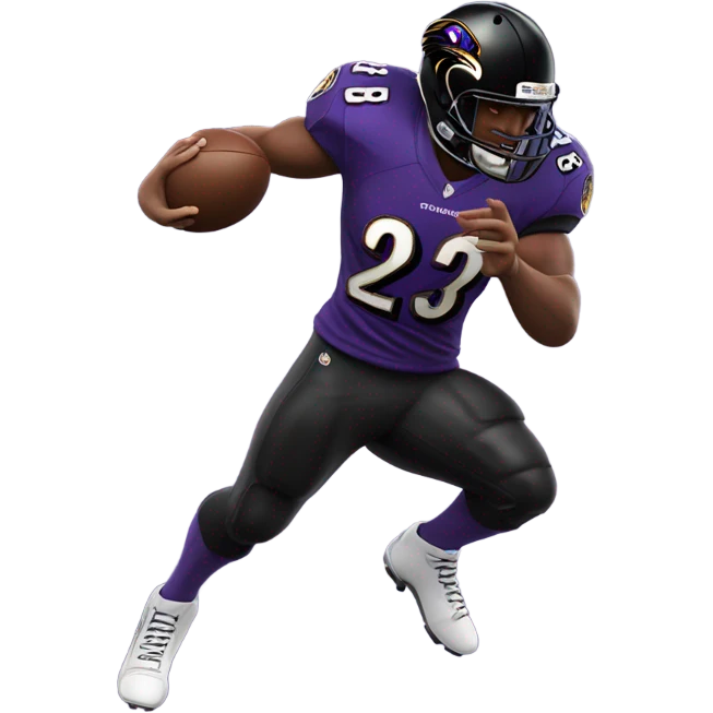 Ravens football player emoji