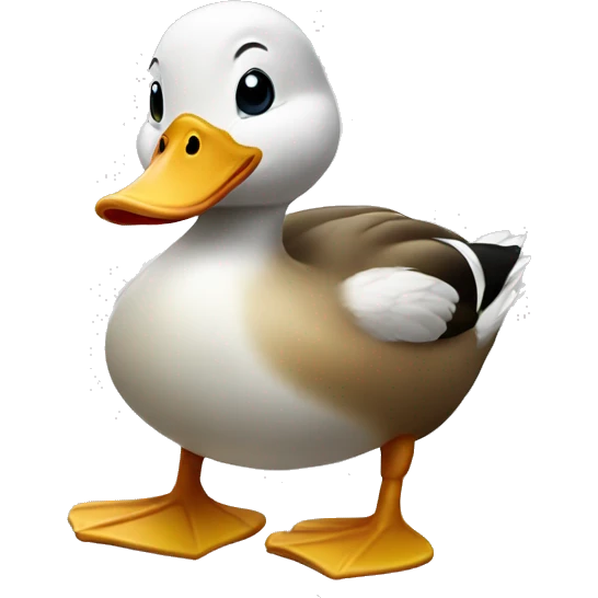 happy duck emoji