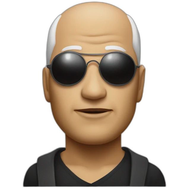 Morpheus red pill emoji