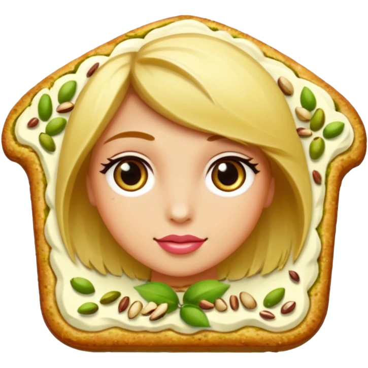 Rose pista blondie emoji