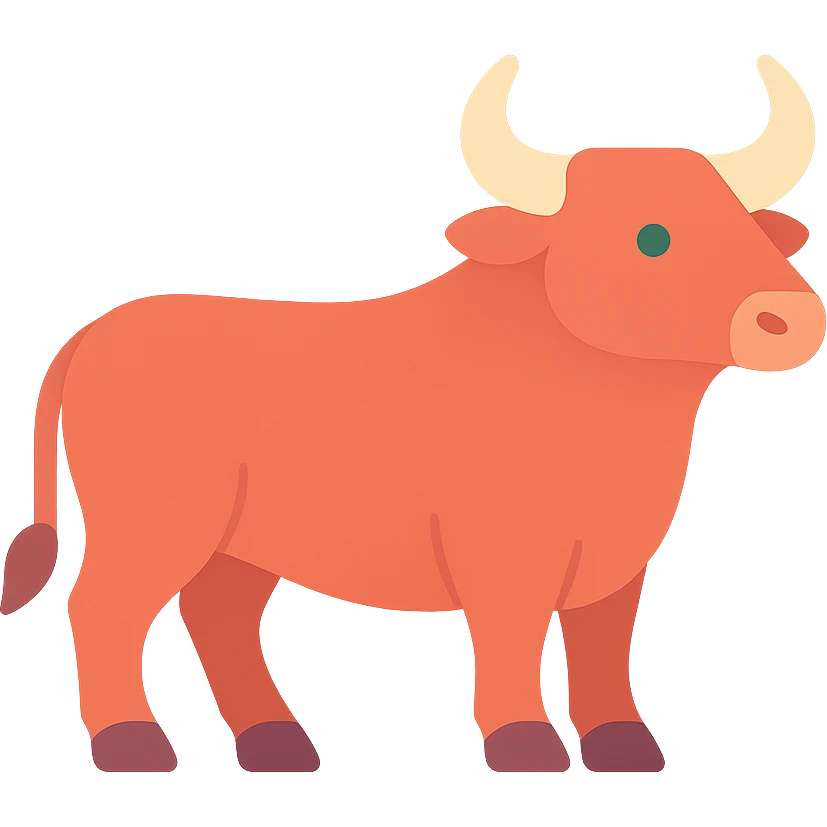 Big bull emoji