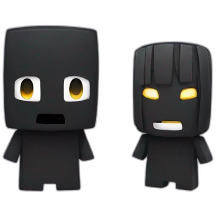 Crepeer and enderman emoji