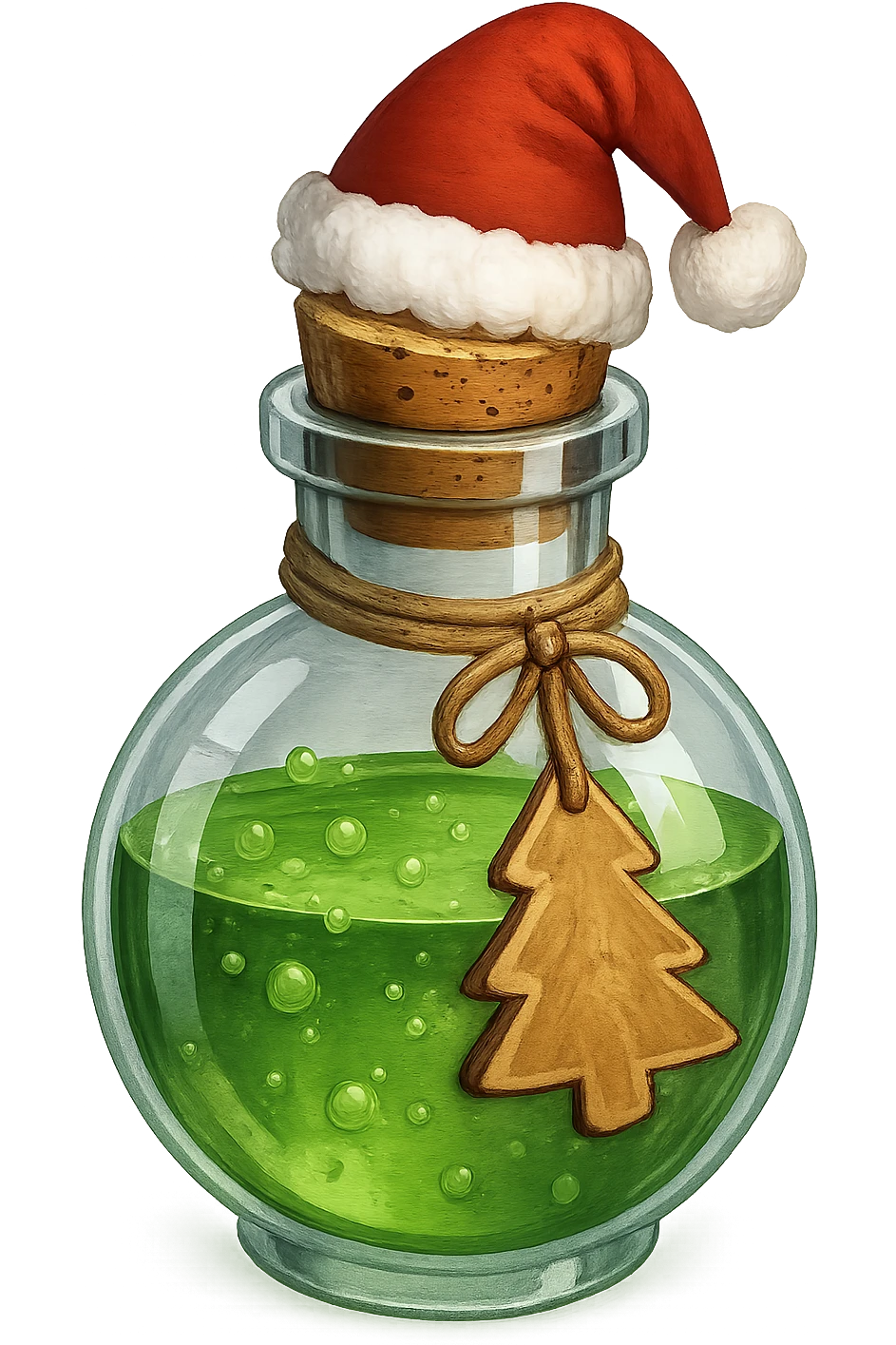 Christmas potion , remove background emoji