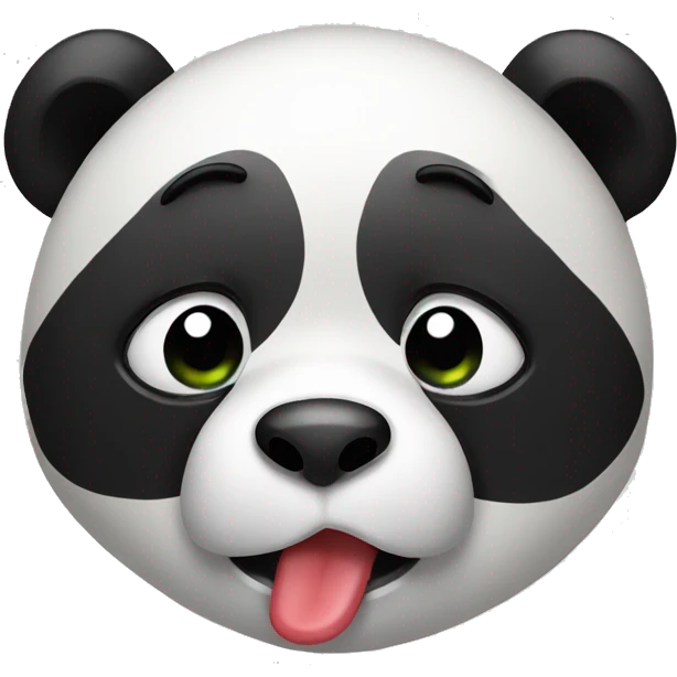 Sick Panda emoji