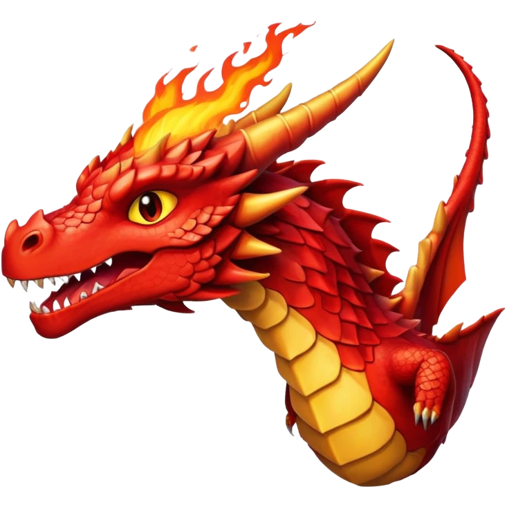 fierce dragon emoji