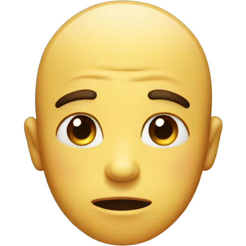 Sad smile  emoji