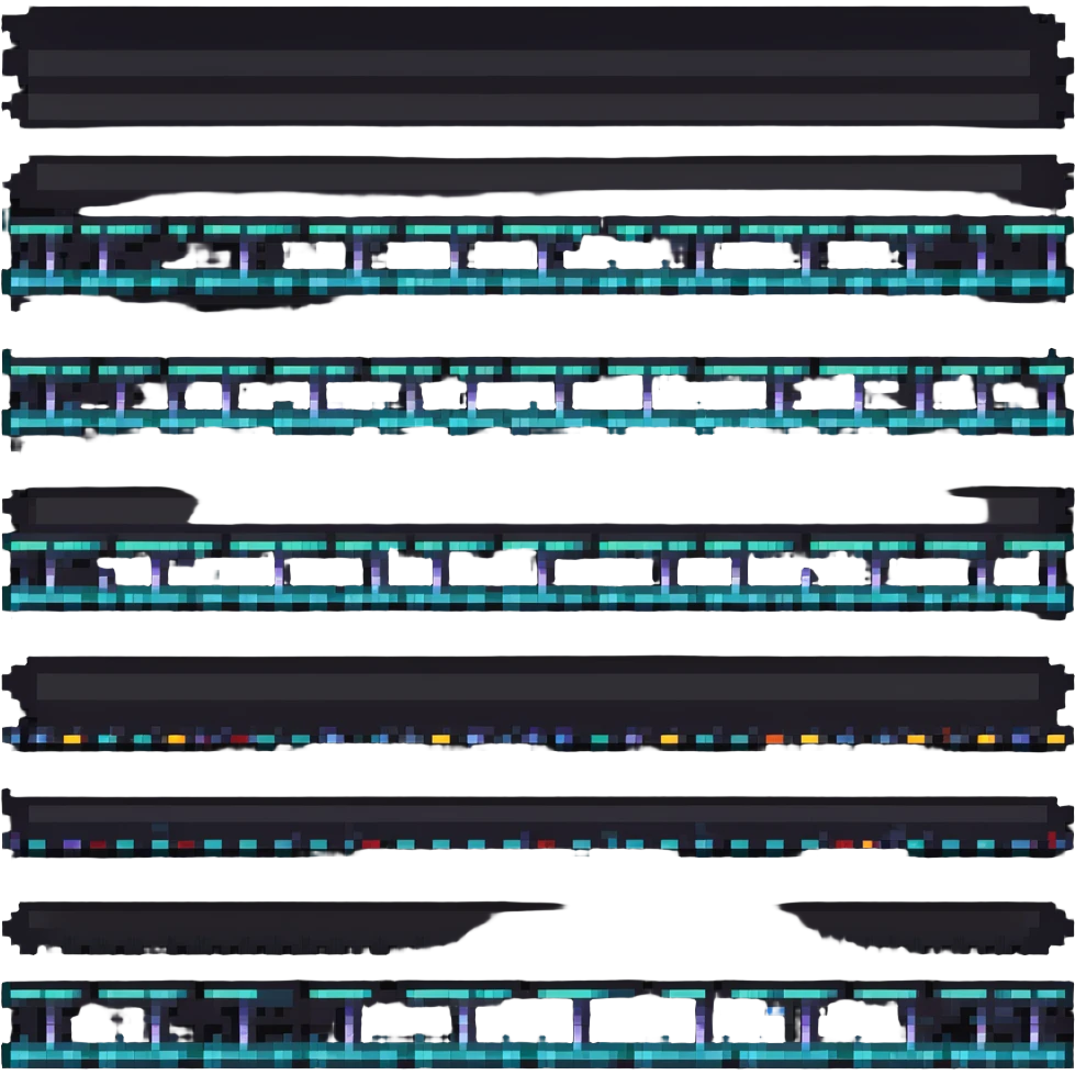 pixel art style construction sign with animated lights or moving stripes, interactive vibe emoji
