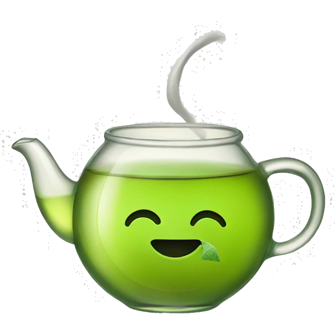 green tea with tea bag emoji