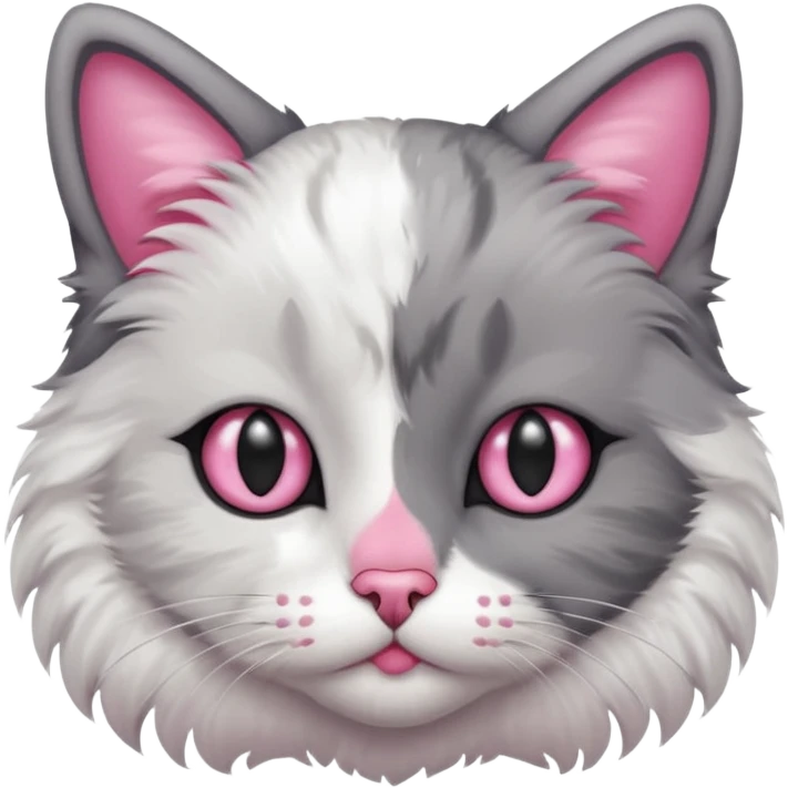 Cat with dark circle under eyes emoji