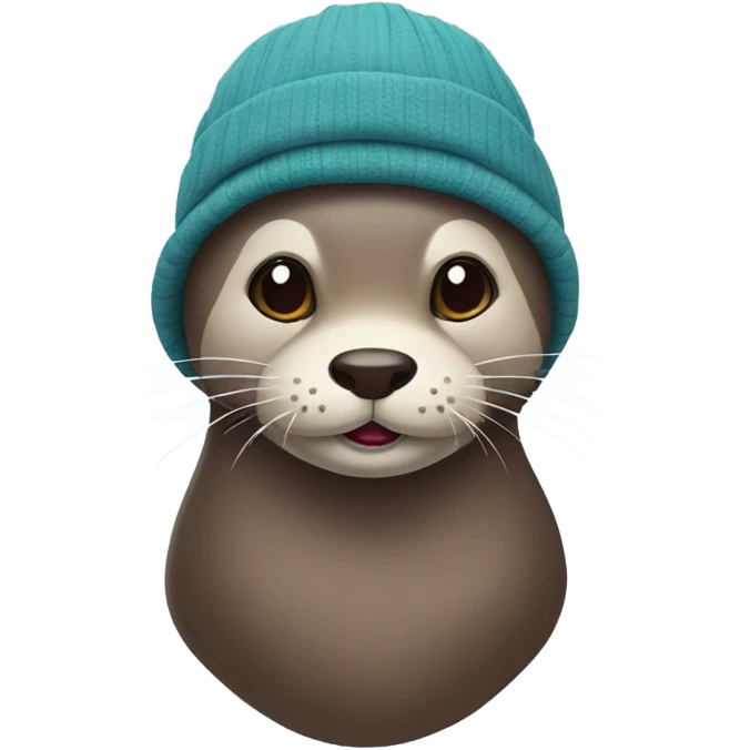 otter with headgear emoji