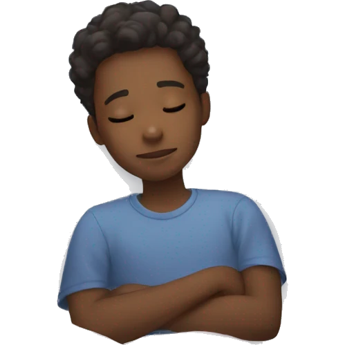 Dreaming boy emoji