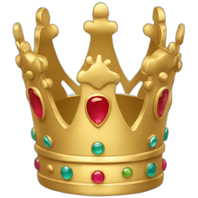 gold crown emoji