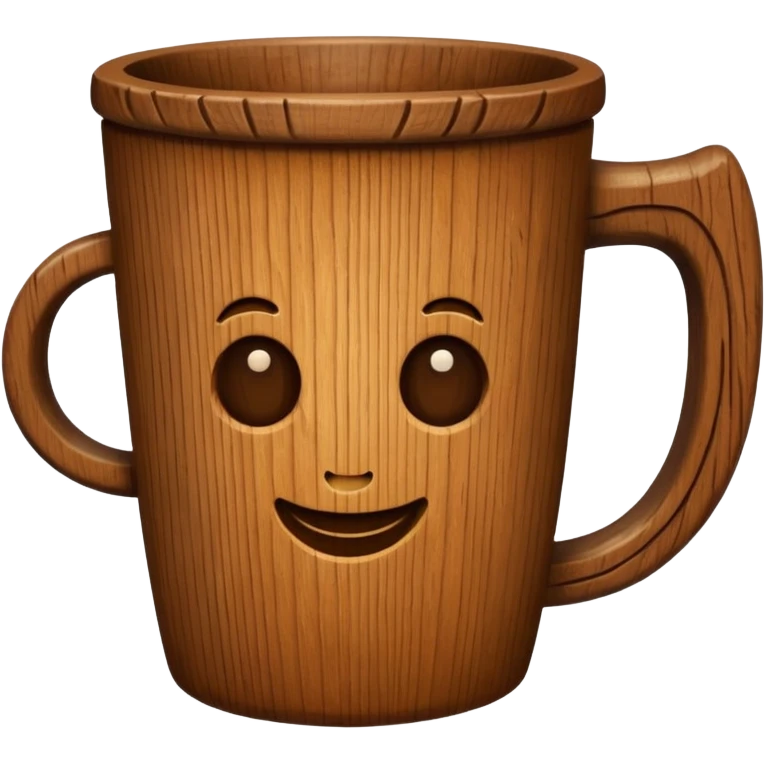 wood cup emoji